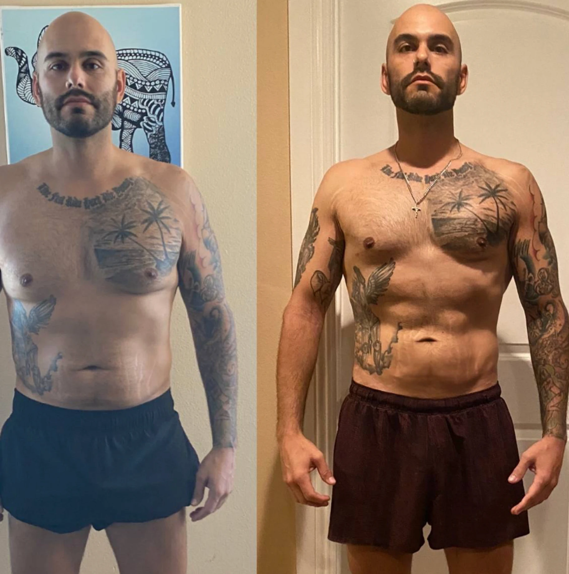 Client transformation, before and after